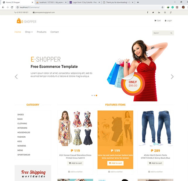 E-commerce Management System